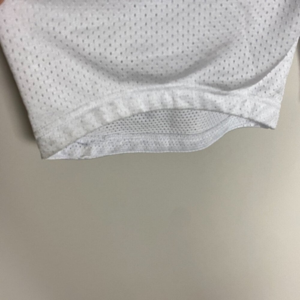 Nike Air Men Basketball Zippered Pockets Shorts White Size Medium - Picture 7 of 11